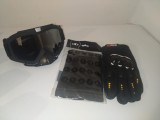Cumpara ieftin Set accesorii moto -off road-atv-bicicleta-tricicleta:Ochelari,manusi si cagula, marimi;M,L.XL