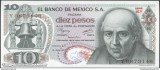 !!! MEXIC - 10 PESOS 1977 - P 63 i 3 - UNC / SERIA EY