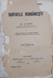Sufixele romanesti - G. Pascu