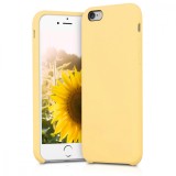 Husa pentru Apple iPhone 6 / iPhone 6s, Silicon, Galben, 40223.49, Carcasa, Kwmobile