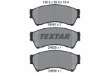 TEXTAR 2458202 set placute frana,frana disc