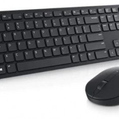 Kit Tastatura si Mouse wireless Dell Pro KM5221W, Layout US Intl (Negru)