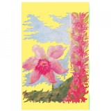 Carnetel de buzunar Orhidee 5 x 8 cm, 100 foi veline