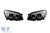 Set de faruri xenon tip LCI potrivit pentru BMW Seria 7 F01, F02 2009-2012 pentru modelele cu faruri xenon din fabrica, stanga si dreapta Performance