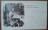 Carte postala, Romanca din Transilvania, 1931, circulata