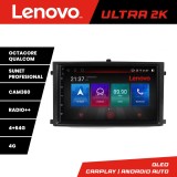 Navigatie Android Lenovo SsangYong Rexton 2019+ QLED 4+64GB Camera 360 CarPlay Android Auto
