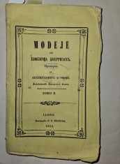 MODELE DE ELOCINTA BISERICEASCA PRELUCRATE DE ARHIM DIONISIE IASI 1859 foto