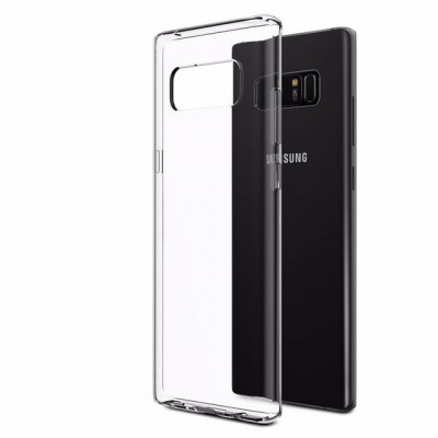 Husa SAMSUNG Galaxy Note 8 - Luxury Slim 1mm TSS, Transparent foto