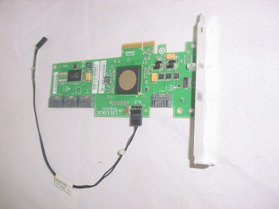 Controller Raid SATA LSI Logic 4 ports 433906-001 431103-001 foto