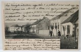 HALMAGIU , VEDERE DE PE STRADA PRINCIPALA , CARTE POSTALA , CLASICA , DATATA 1905
