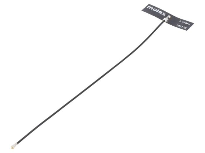Antenă WiFi Bluetooth ZigBee 2.8dBi 3.7dBi