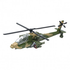 Mini elicopter militar, Lejla 22x8x6 cm foto