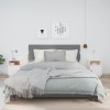 VidaXL Noptiere, 2 buc., alb, 40x34x55 cm, lemn masiv de pin 818318