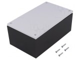 Carcasă Universală Neagră ABS 96x160x67mm