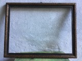 arta / design / vintage - Rama deosebita din lemn pentru fotografii sau diverse lucruri mijlocul sec XX !