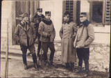 HST P307 Poză ofițeri austro-ungari Primul Război Mondial