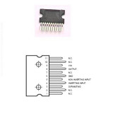 Amplificator audio 8w cu fct mute, Oem