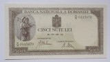 BANCNOTA 500 LEI 1942 . UNC .