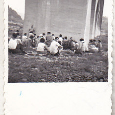 bnk foto Poiana Teiului - La picioarele podului - anii `60