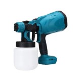 Cumpara ieftin Pulverizator de vopsea fara fir, 20V, Capacitate 800ML, Compatibil cu bateria Makita 18V, Fara baterie, Albastru
