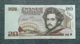 20 Schilling 1986 Austria aUNC/ seria 500640