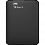 HDD extern Western Digital Elements Portable, 1TB, 2.5&quot;, USB 3.0, Negru, 1 TB, Wd