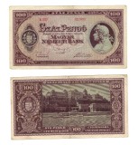 Ungaria 1945 - 100 pengo, circulata