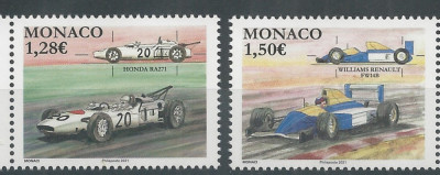 Monaco, masini de curse, 2021, sub nominal foto