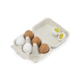 Oua din lemn jumatati (6 pcs), Viga