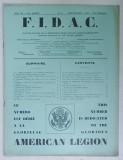 FIDAC , BULLETIN MENSUEL DE FEDERATION INTERALIEE DES ANCIENS COMBATTANTS , NO. 9 , 1927
