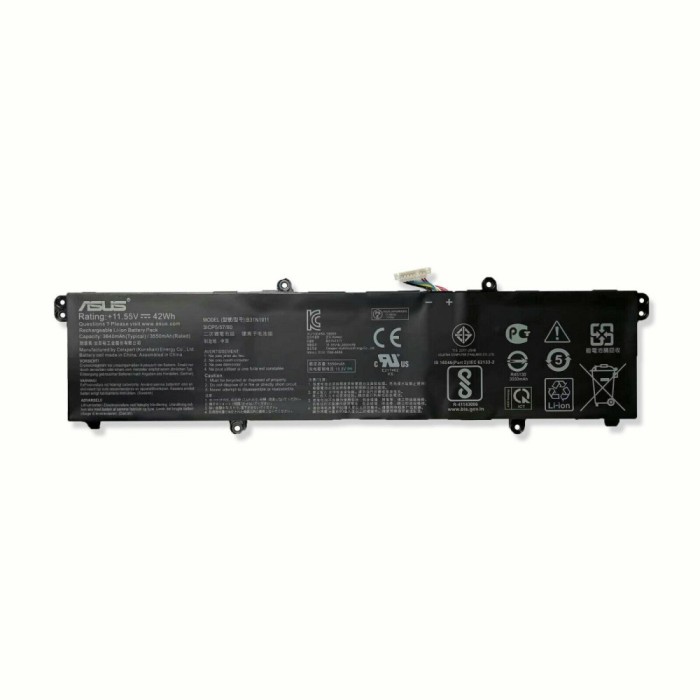 Baterie Laptop, Asus, VivoBook 17 M1702, M1702QA, 3ICP5/58/78, B31N1911, C31N1911, 11.55V, 3550mAh, 42Wh