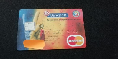 B12 85 - Card bancar foarte vechi - piesa de colectie foto