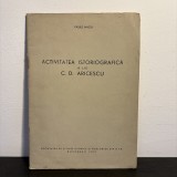 Vasile Maciu, Activitatea istoriografică a lui C. D. Aricescu, 1957