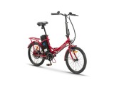 Cumpara ieftin Bicicleta electrica ZT-88 pliabila, motor 250W, 36V 9Ah, viteza 25km/h, autonomie 40km - Roșu