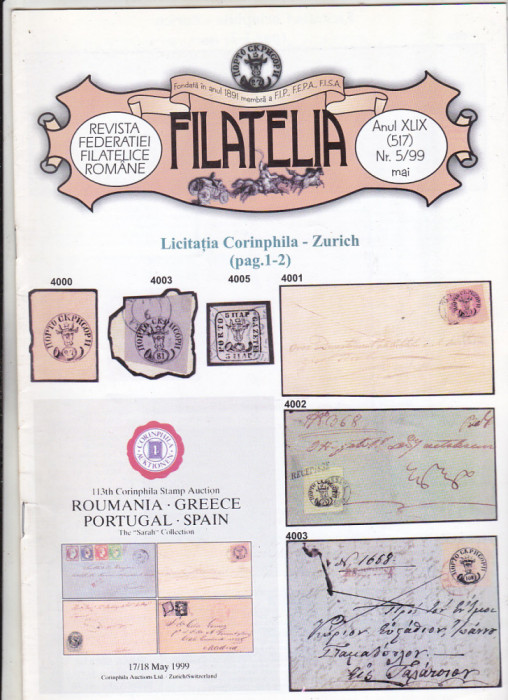 bnk rev Revista Filatelia nr 5/1999