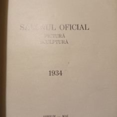 SALONUL OFICIAL 1934, Pictura si Sculptura