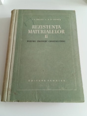 REZISTENTA MATERIALELOR - A. A. BELES - VOL. 2 foto