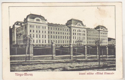 bnk cp Targu Mures - Liceul militar Mihai Viteazul - necirculata 1927 foto