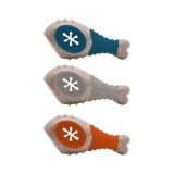 Set 3 jucarii pentru caini, pulpa de pui, multicolore