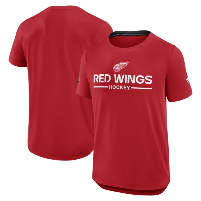 Detroit Red Wings tricou de bărbați Authentic Pro SS Rink Tee - L
