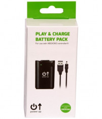 Play and Charge Battery Pack Xbox 360 foto