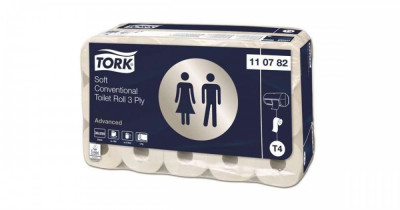 Tork Advanced 3 r&amp;eacute;tegű Toalettpap&amp;iacute;r 30 tekercs foto