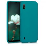 Husa pentru Samsung Galaxy A10, Silicon, Verde, 49814.57, Carcasa, Kwmobile
