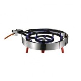 Paravant dublu din otel inoxidabil, pentru arzatoare cu diametru de 300-500 cm, Garcima, GRC50086