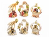 Set 6 figurine Nasterea Domnului 8x3x10.5 cm
