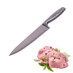 Cutit de bucatar profesional Koken din otel inoxidabil, 33cm, maner ergonomic, Cutit de bucatarie pentru feliere si taiere recisa