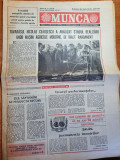 Ziarul munca 18 mai 1984-articol si foto despre orasul zalau,si art. litoral 84