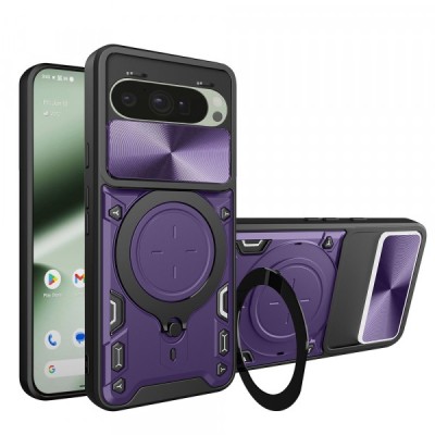 Husa pentru Google Pixel 10 Pro / 10, Techsuit, CamGuard Pro, Mov foto