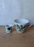 Set ceasca si miniletiera portelan