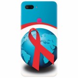 Husa silicon pentru Xiaomi Mi 8 Lite, World Aids Day